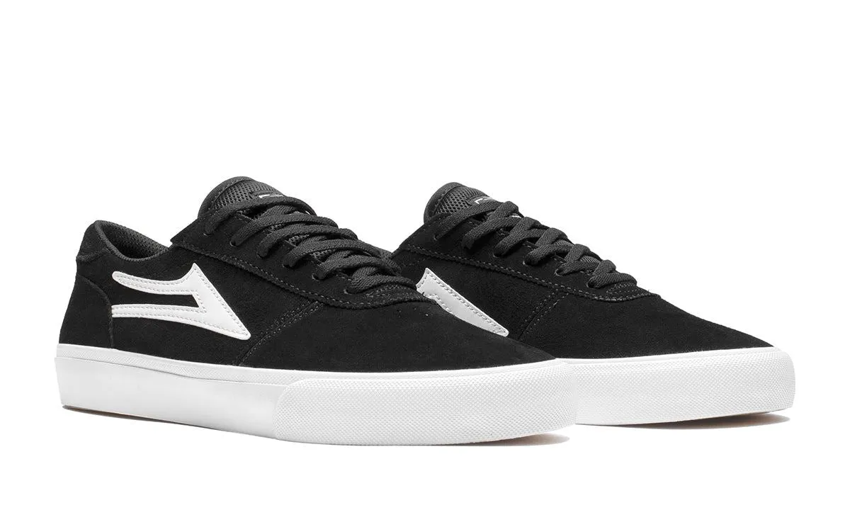 Lakai Manchester Skate Shoes - Black / White