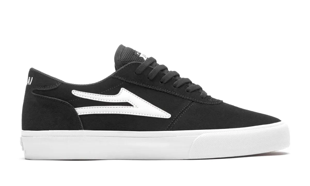 Lakai Manchester Skate Shoes - Black / White