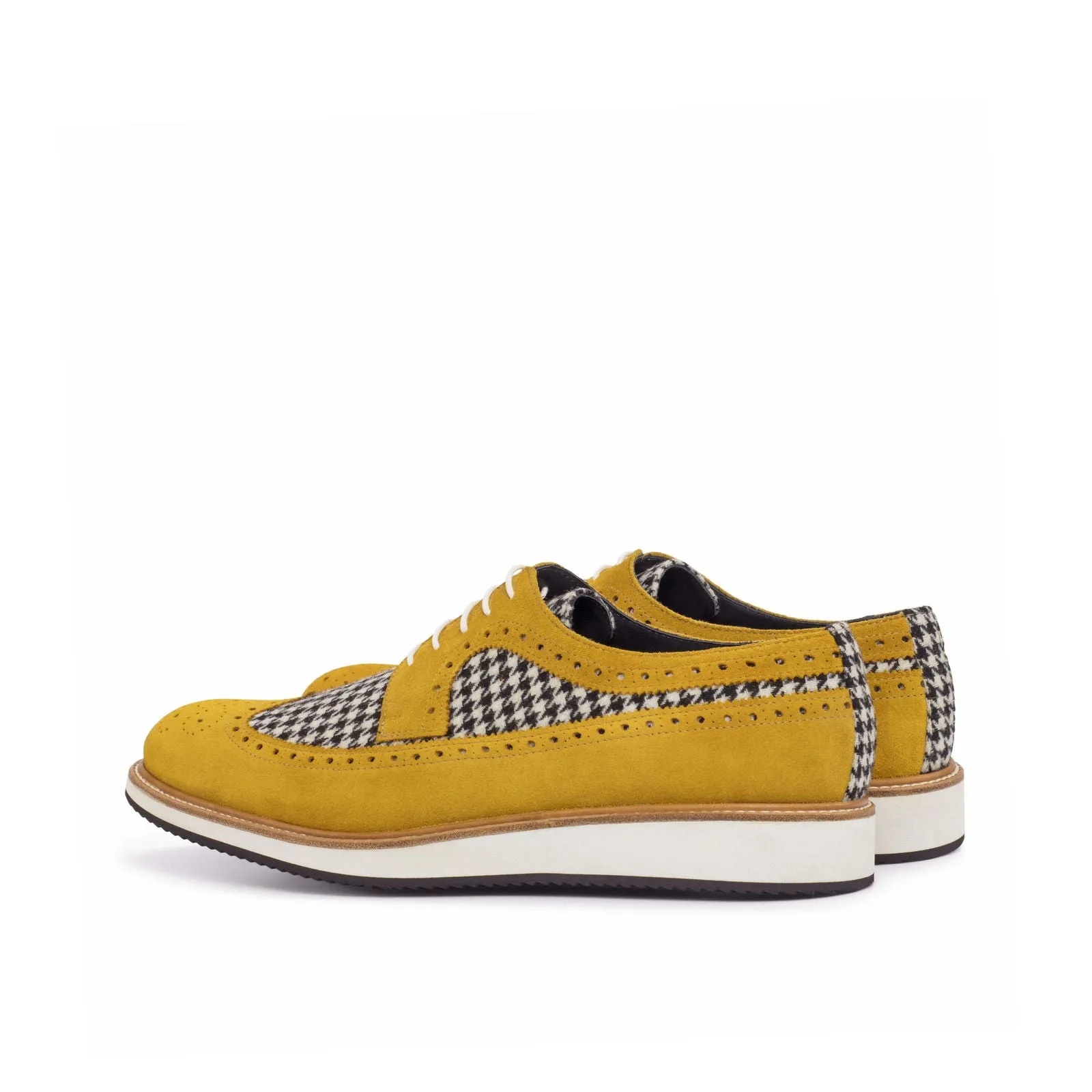 Longwing Blucher-Suede, Sartorial, Brown