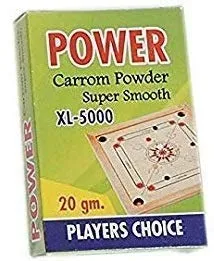M Art Carrom Board Medium Size 26"x26" inch Glossy Polish with Coin,Stricker, Powder Free,