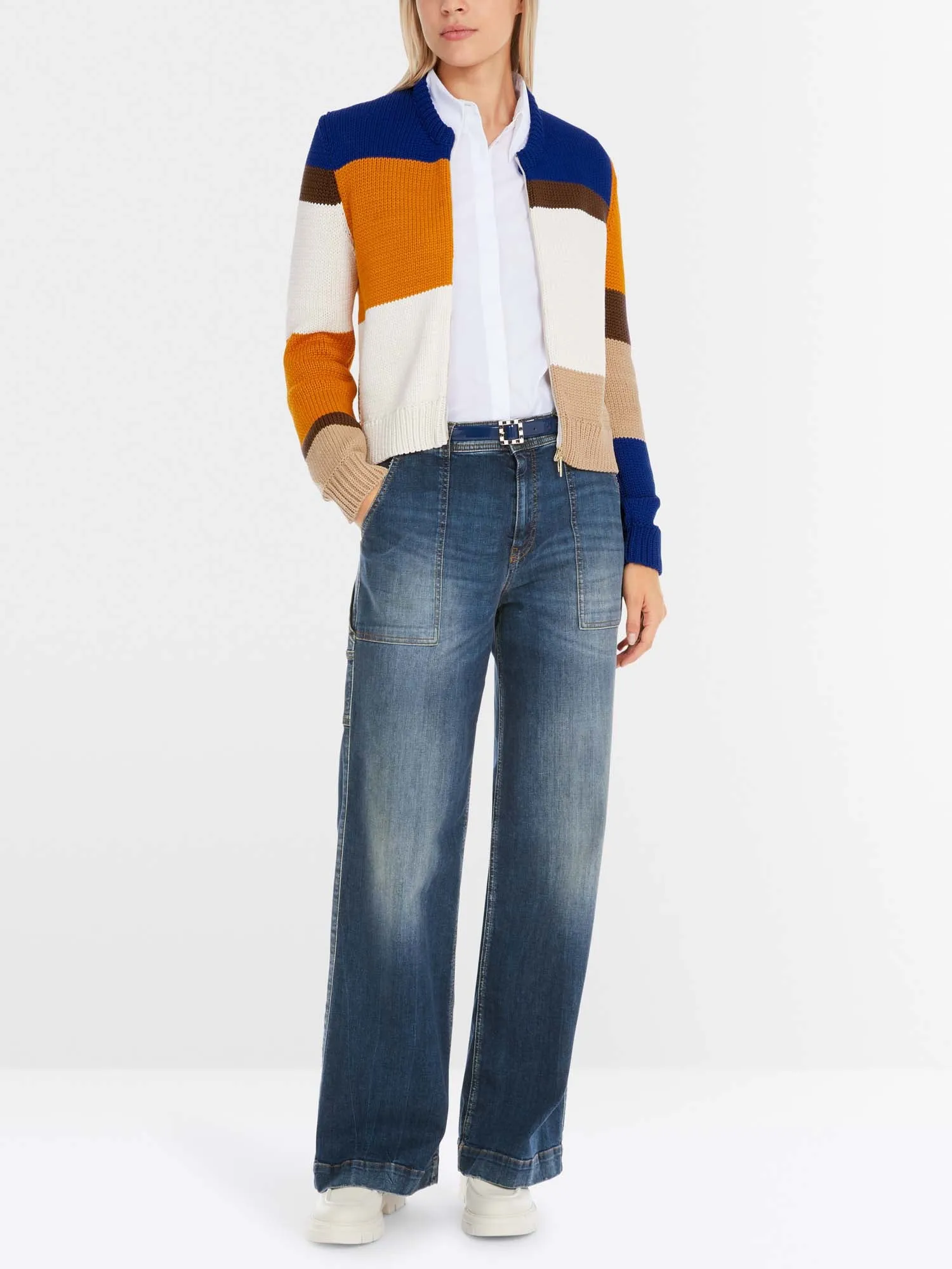 Marc Cain Patch Cardigan