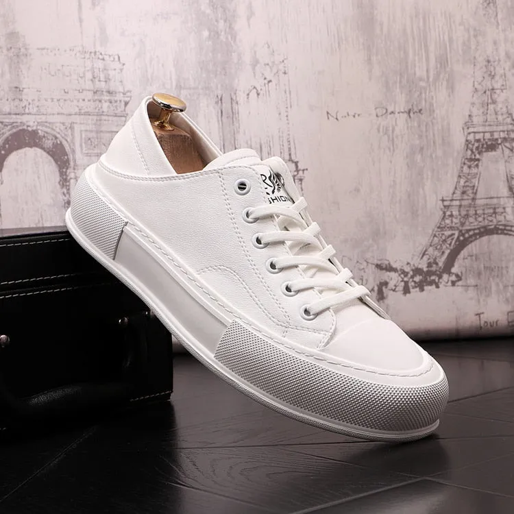 Men Casual Flat Board Sneakers
