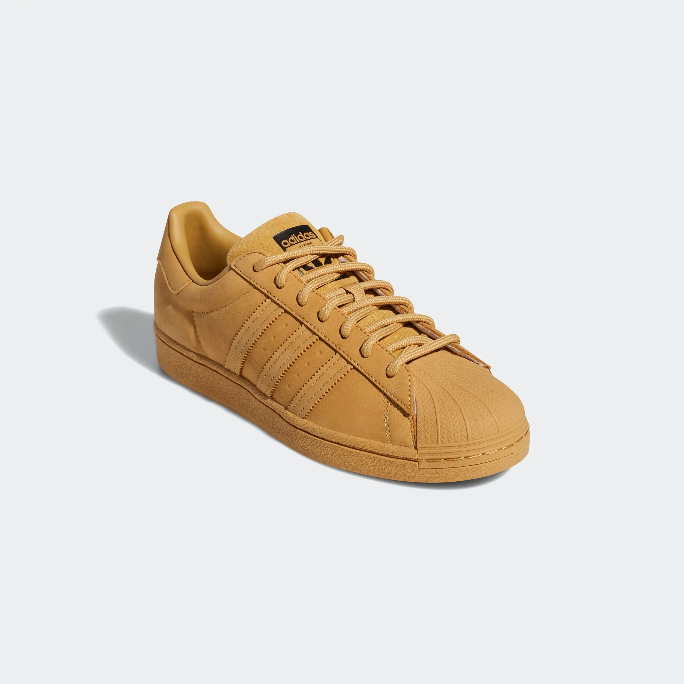 Men's adidas Originals Superstar Shoes Golden Beige