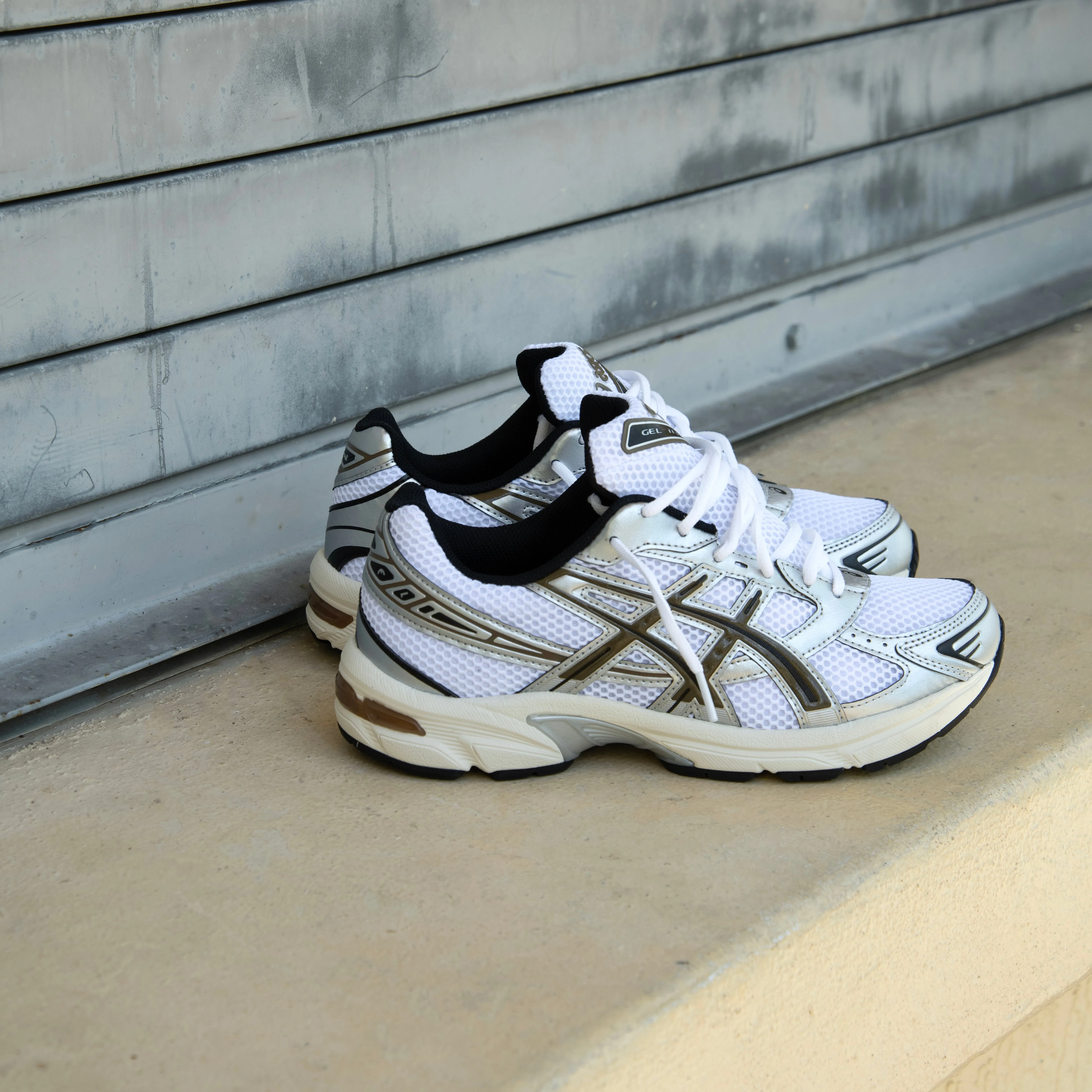 Mens Asics Gel-1130 (White/Clay Canyon)