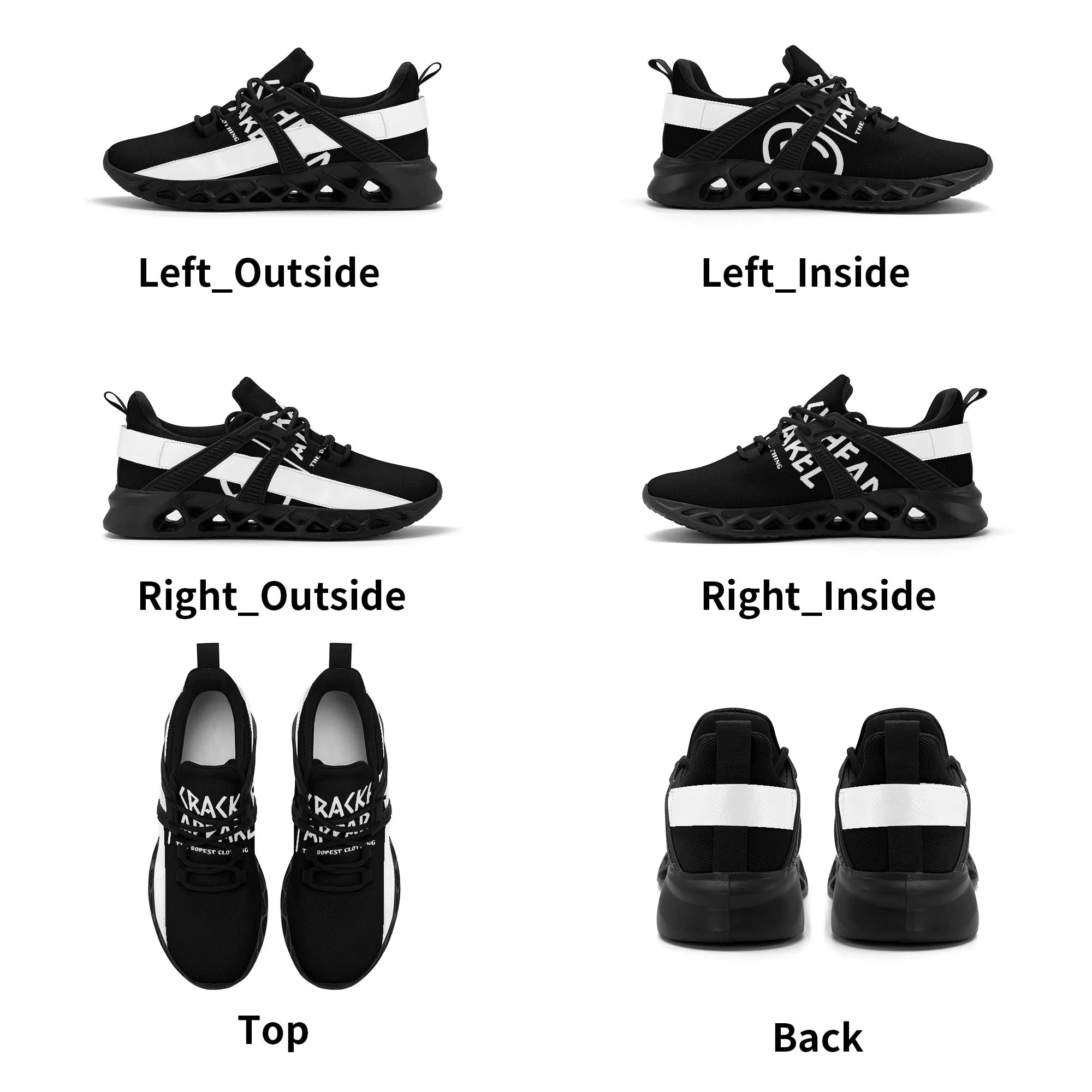Men's Black Crackhead Shoes
