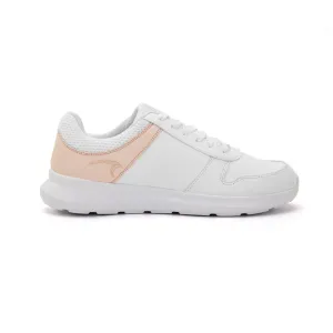Mintra Alpha Lifestyle Shoes For Women, White & Pink