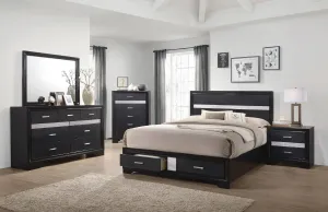 Miranda Platform Storage Bedroom Set -  206361