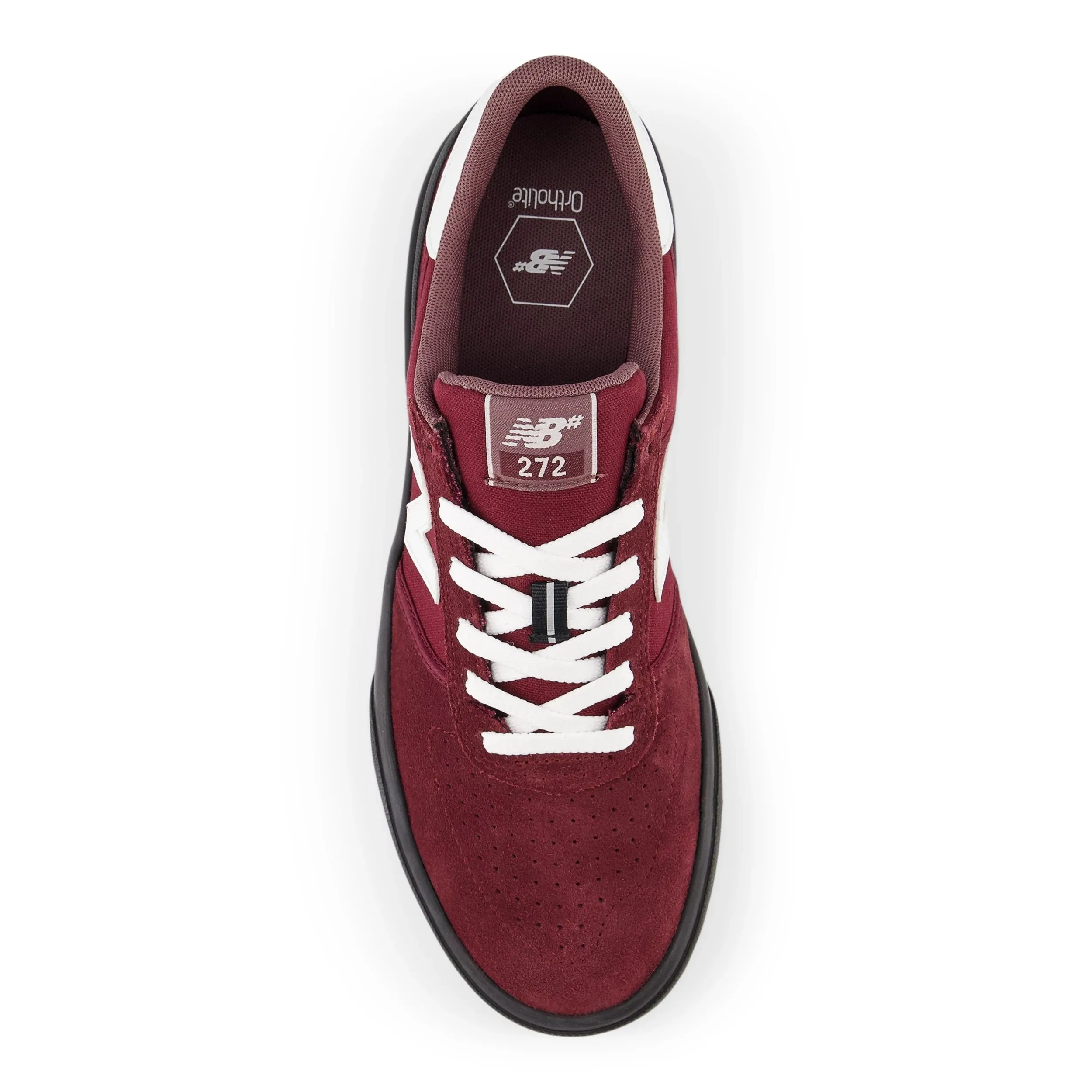 New Balance Numeric 272 Skateboard Shoe - Burgundy/Black