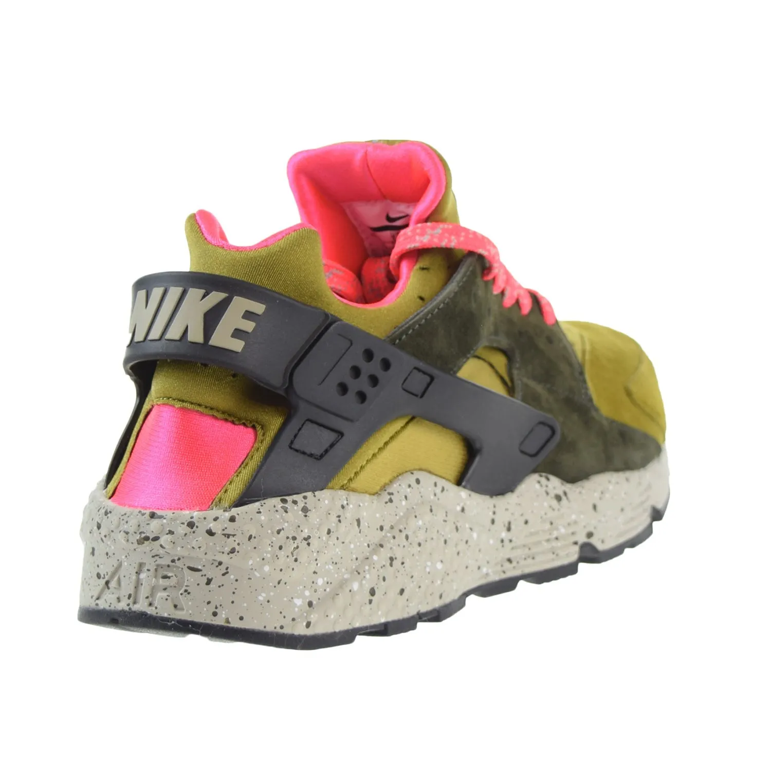 Nike Air Huarache Run Premium Mens Shoes Desert Moss/CobbleStone