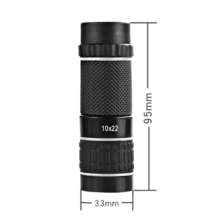 OC-1022 10X HD Non-Slip Monocular(Yellow Circle)