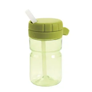 OXO TOT - Twist Top Straw Bottle Green (350ml)