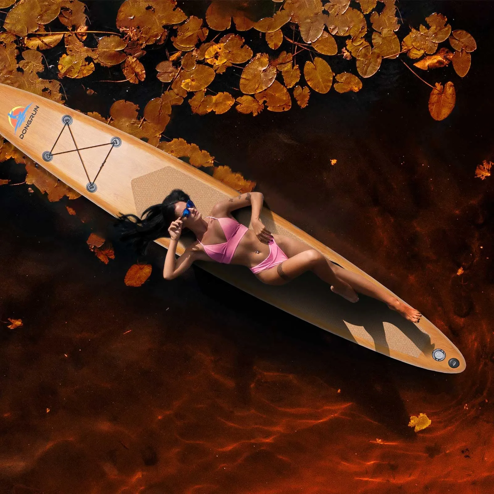 Paddle Board, Size 14'*25"*6" Reinforced Double Layer Racing