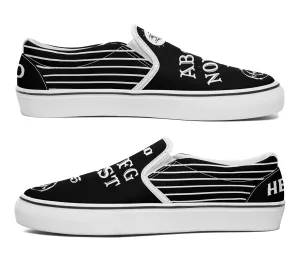 Pentagram Ouija Board Slip-on Shoes