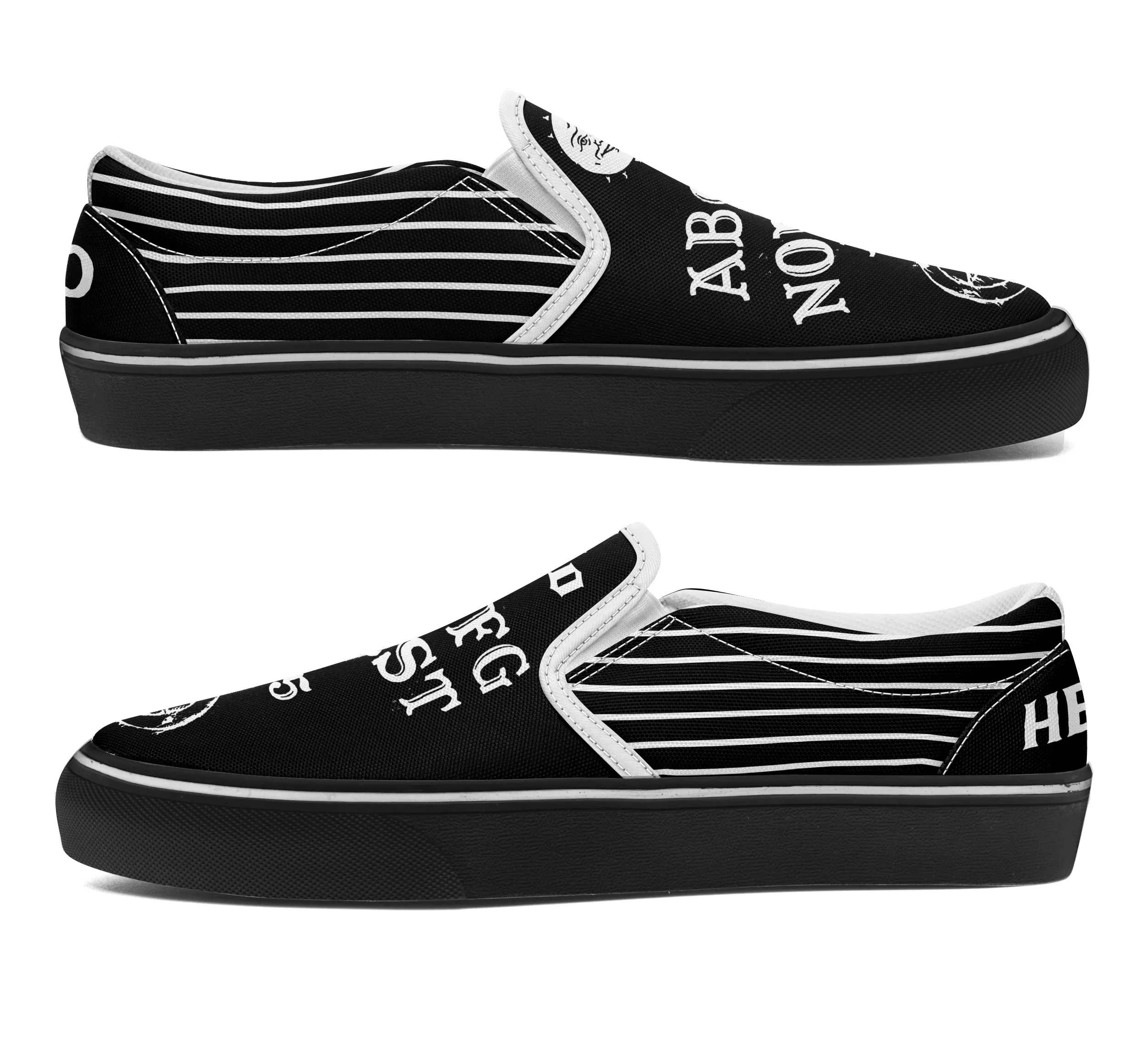 Pentagram Ouija Board Slip-on Shoes