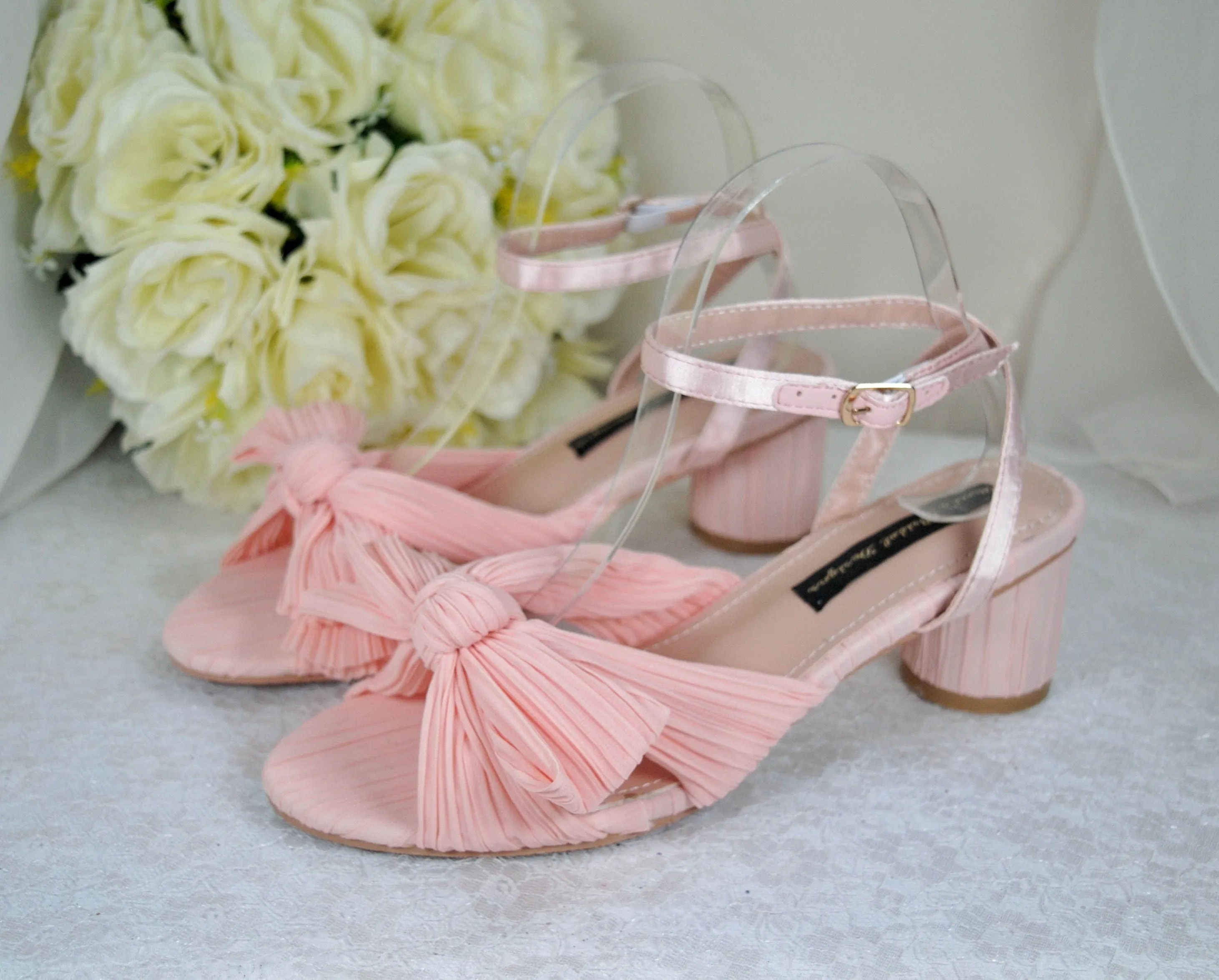 Pink Wedding Shoes Size UK6/US8.5