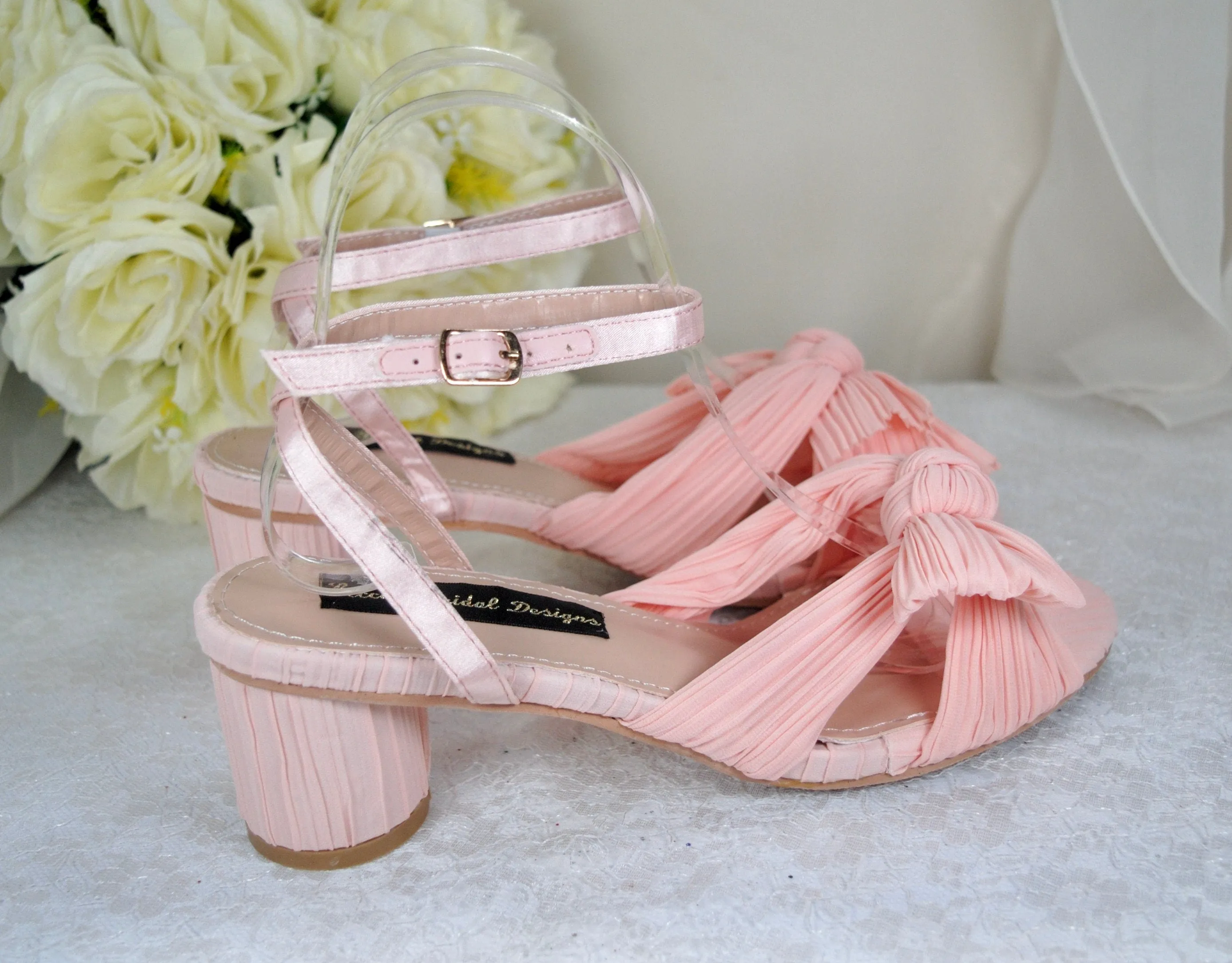 Pink Wedding Shoes Size UK6/US8.5