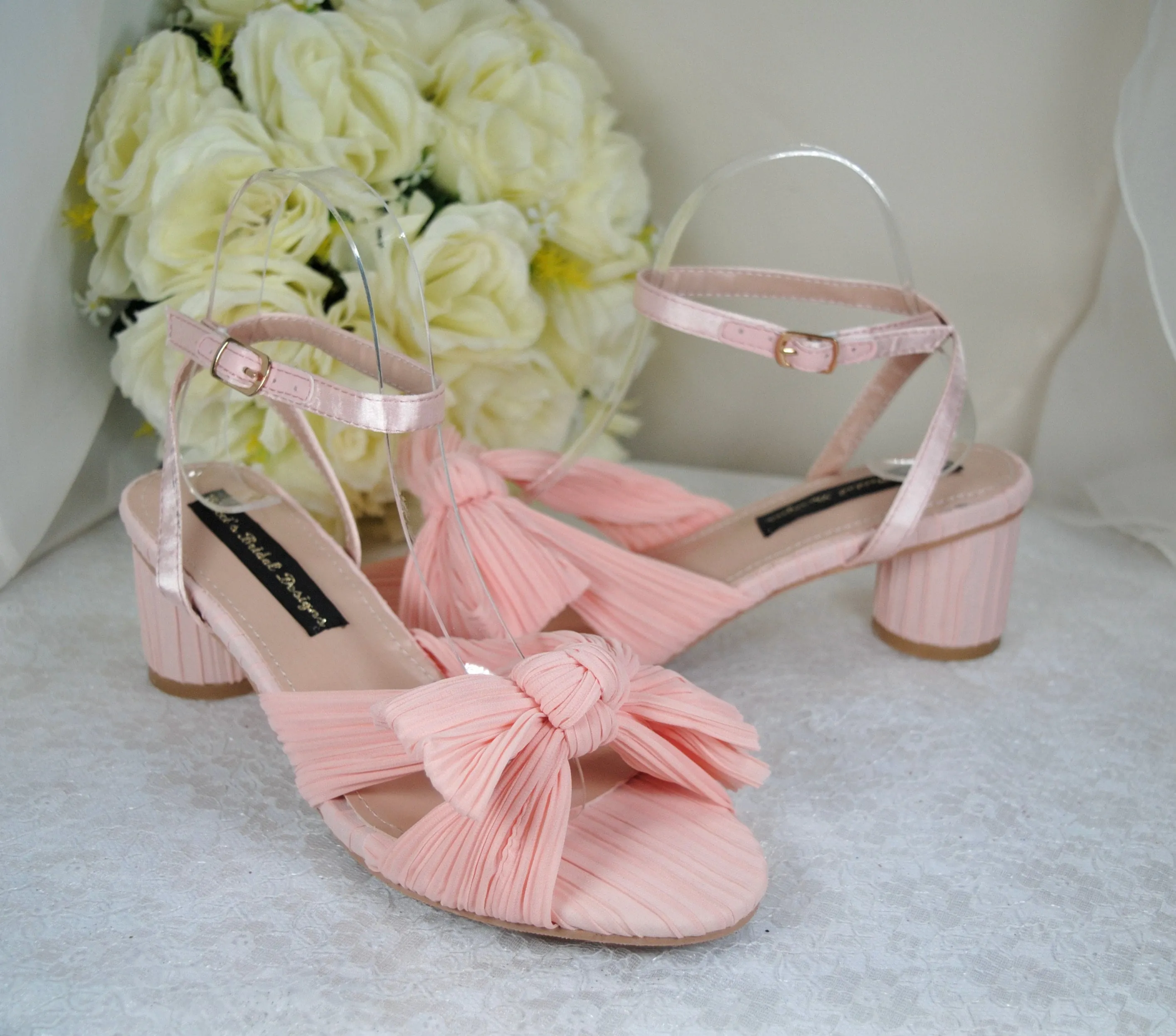 Pink Wedding Shoes Size UK6/US8.5