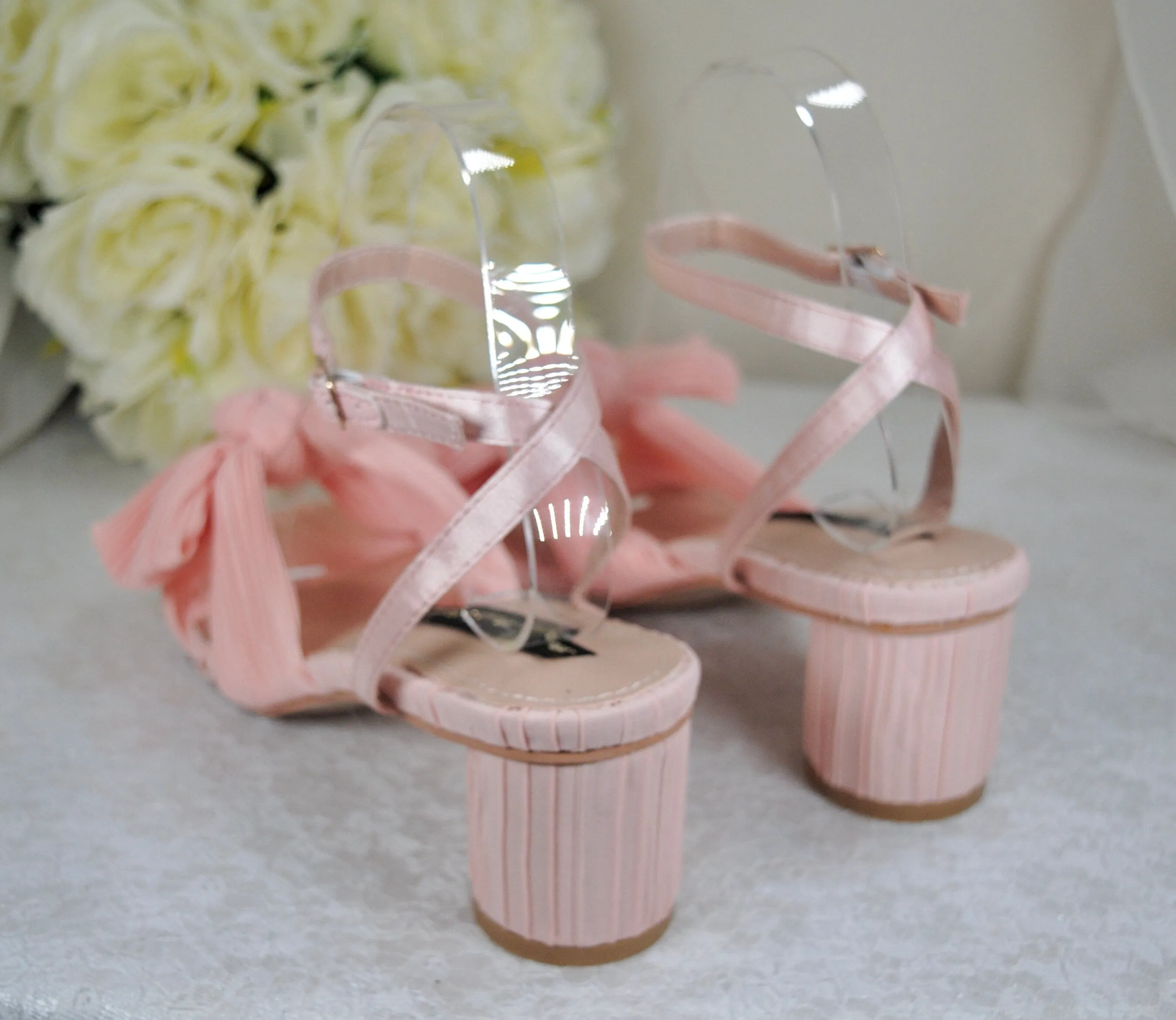 Pink Wedding Shoes Size UK6/US8.5