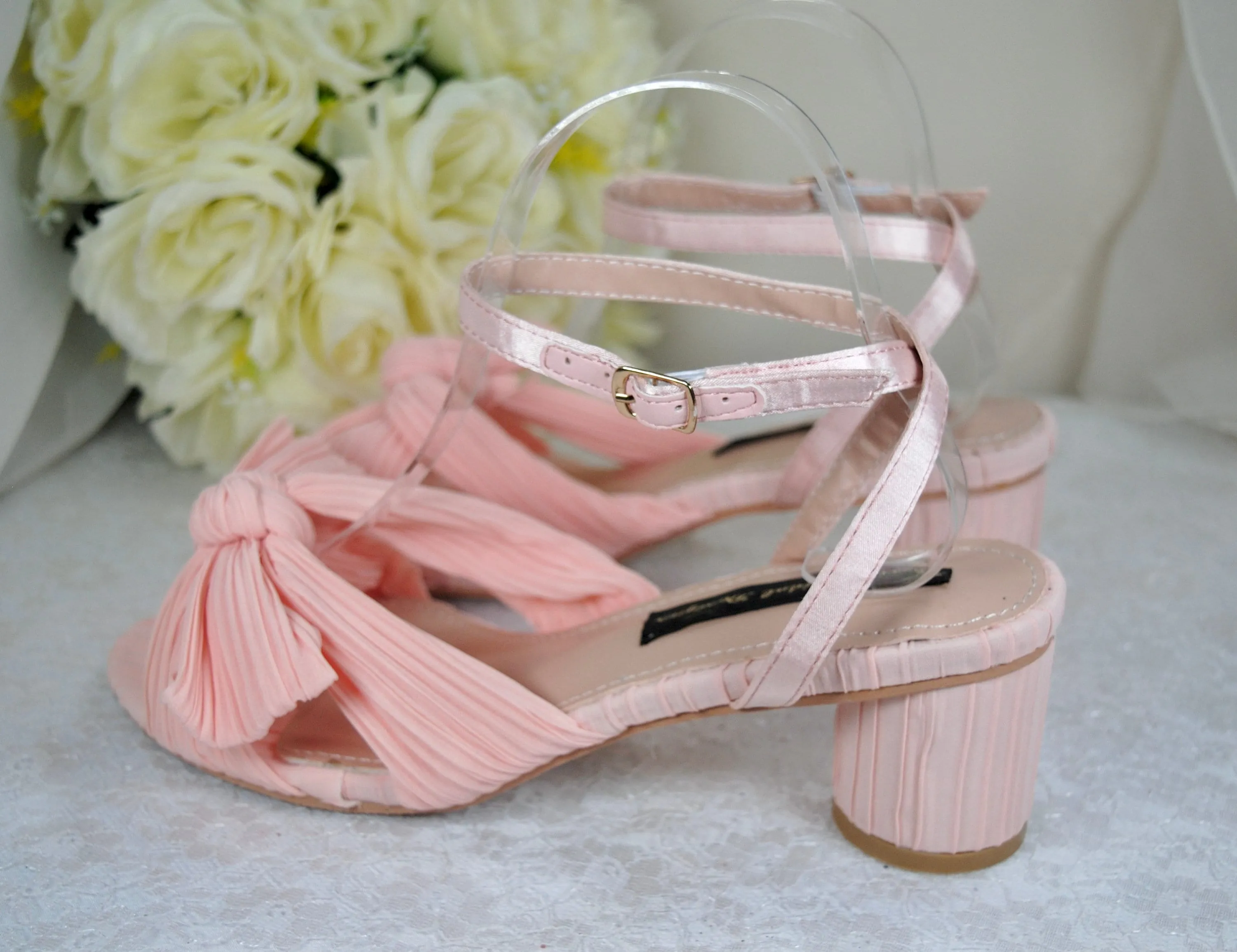 Pink Wedding Shoes Size UK6/US8.5