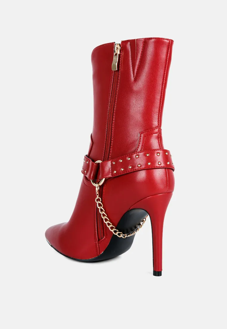 pro tip high heel ankle boots