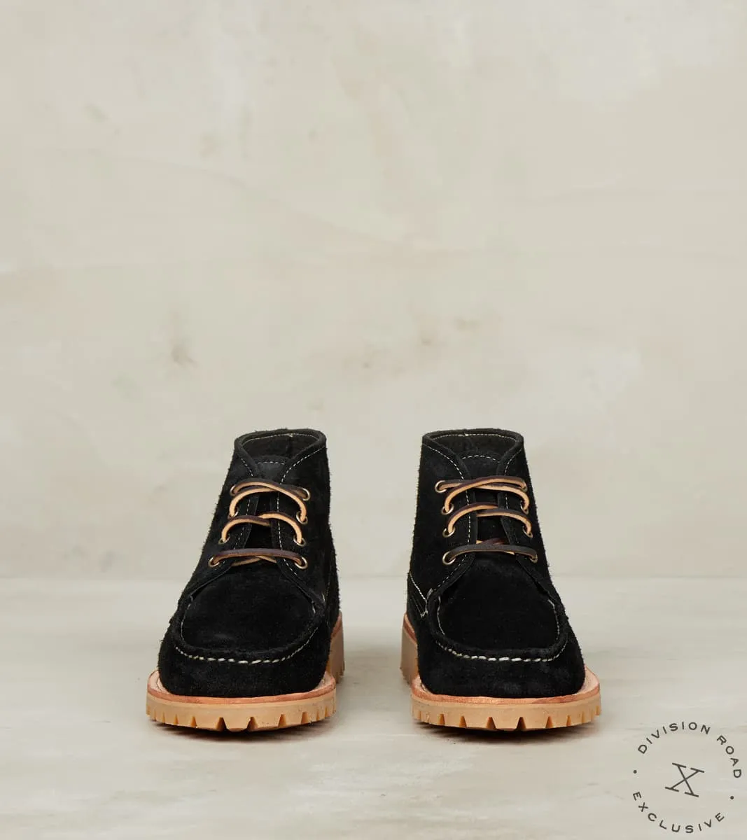 Quarter Trek Boot - Vibram 100 Montagna - Black Desert Oasis Oiled Suede