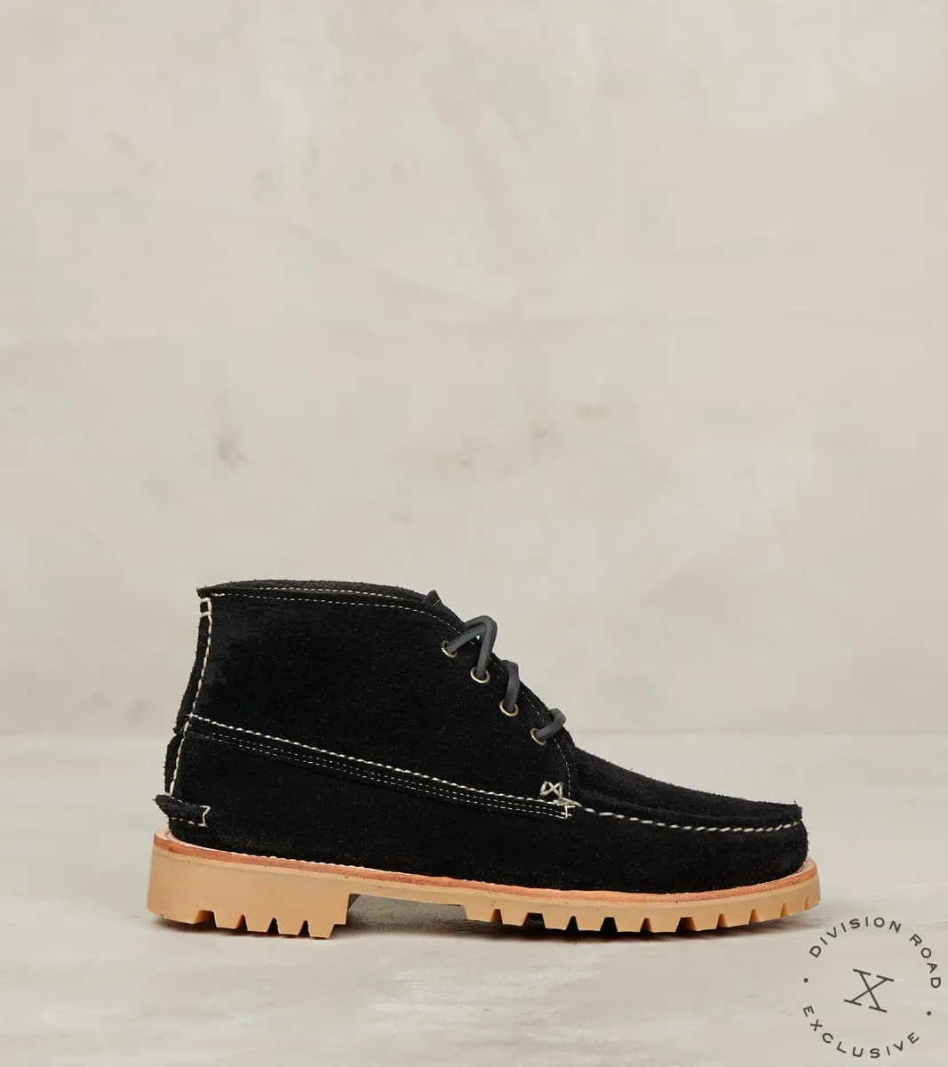 Quarter Trek Boot - Vibram 100 Montagna - Black Desert Oasis Oiled Suede