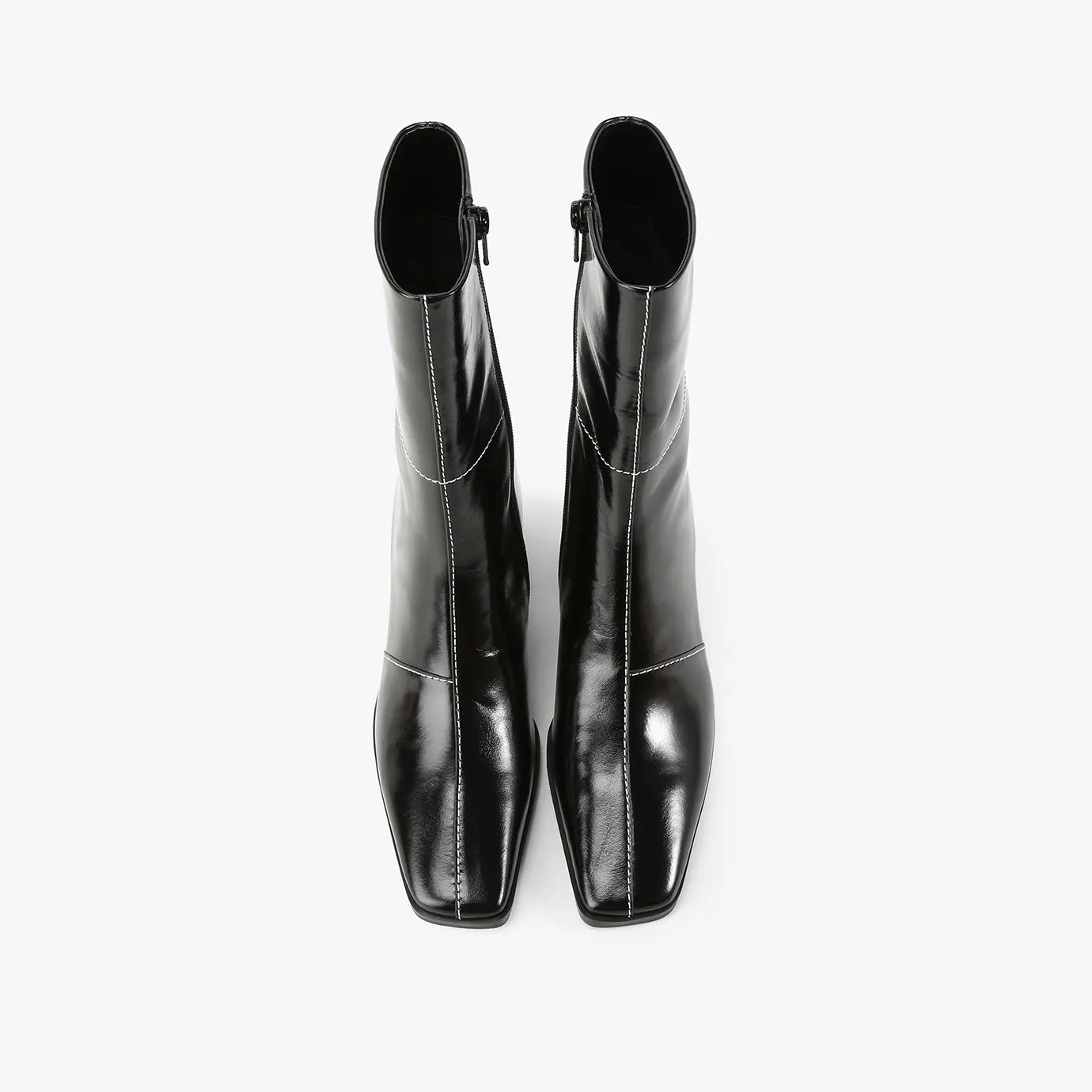 REGINA Bottes Diagonale - Noir Coccinelle