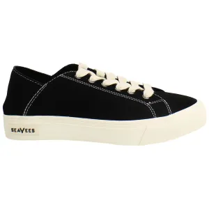 Seavees Sausalito Womens Black Plimsolls
