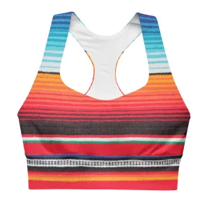 Serape Longline sports bra