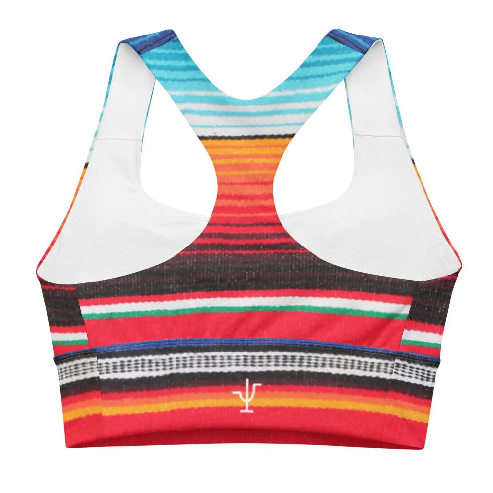 Serape Longline sports bra