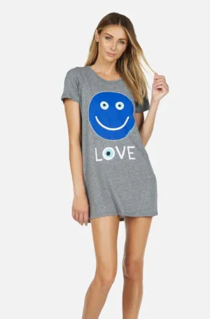 Short Sleeve Evil Eye Dress