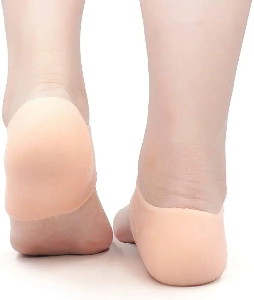 Silicone Gel Heel Moisturizing Socks