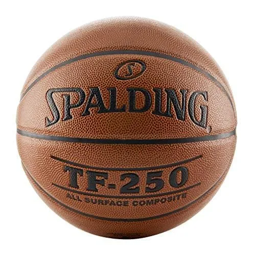 Spalding TF250 Men's 29-1/2 Inches Official Basketball, Orange