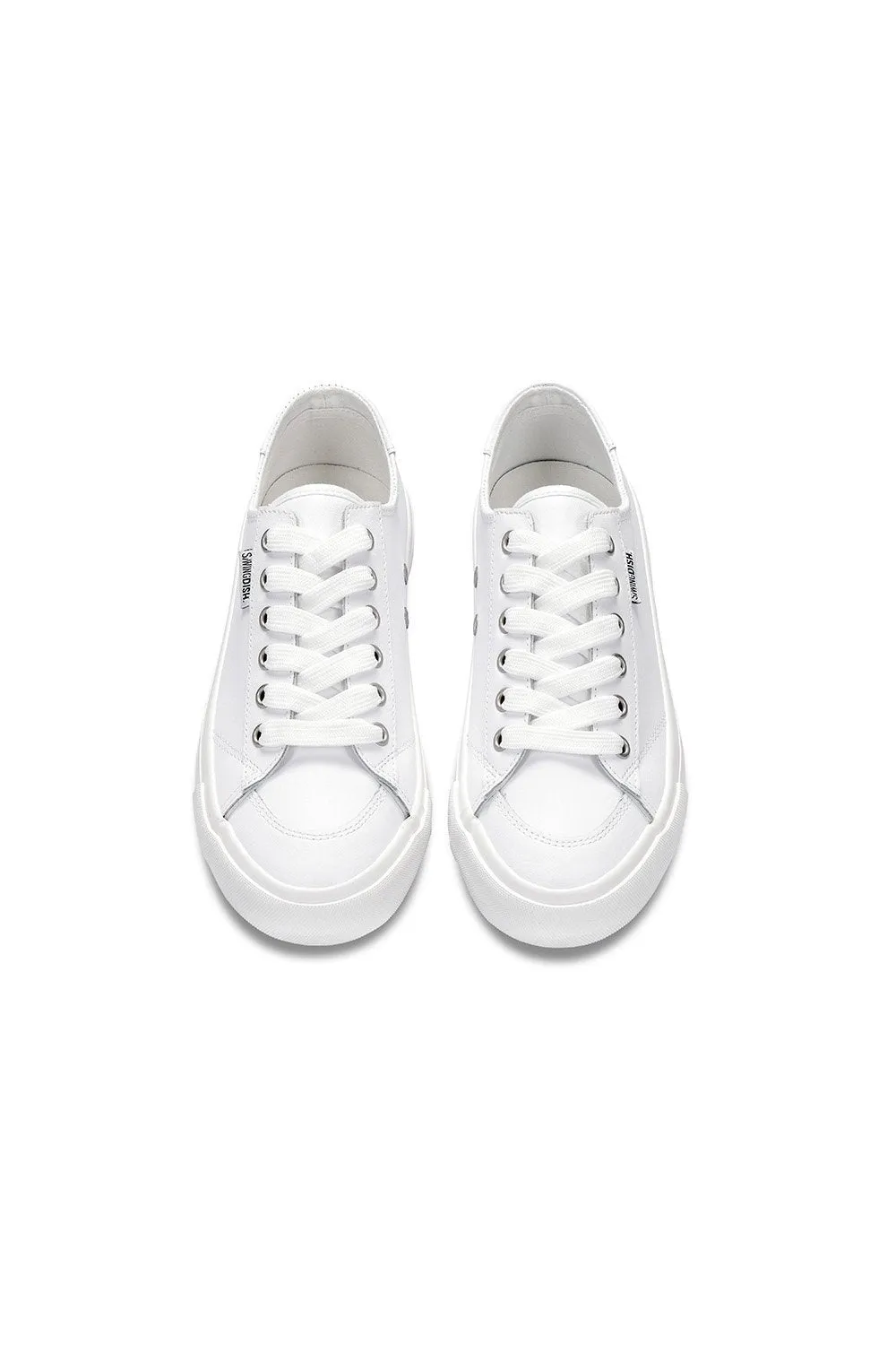 Spikeless White Leather Traveler Shoe - FINAL SALE