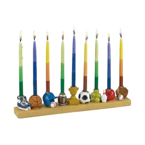 Sports Menorah