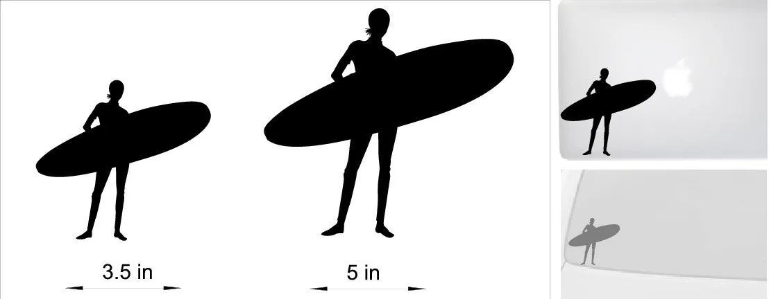 Surfing Sticker Decal #57015
