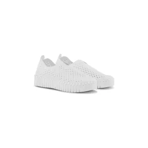 Tulip Platform Flats | White