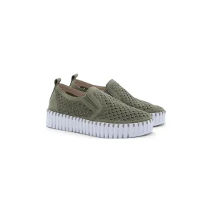Tulip Platform Loafer | Army