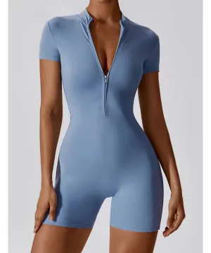 Ultra elastischer Workout Jumpsuit für Fitness und Yoga soft touch