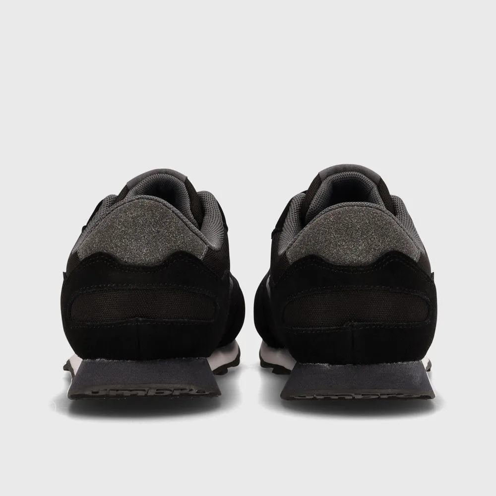 Umbro Mens Addison Low Sneaker Black/grey _ 183495 _ Black