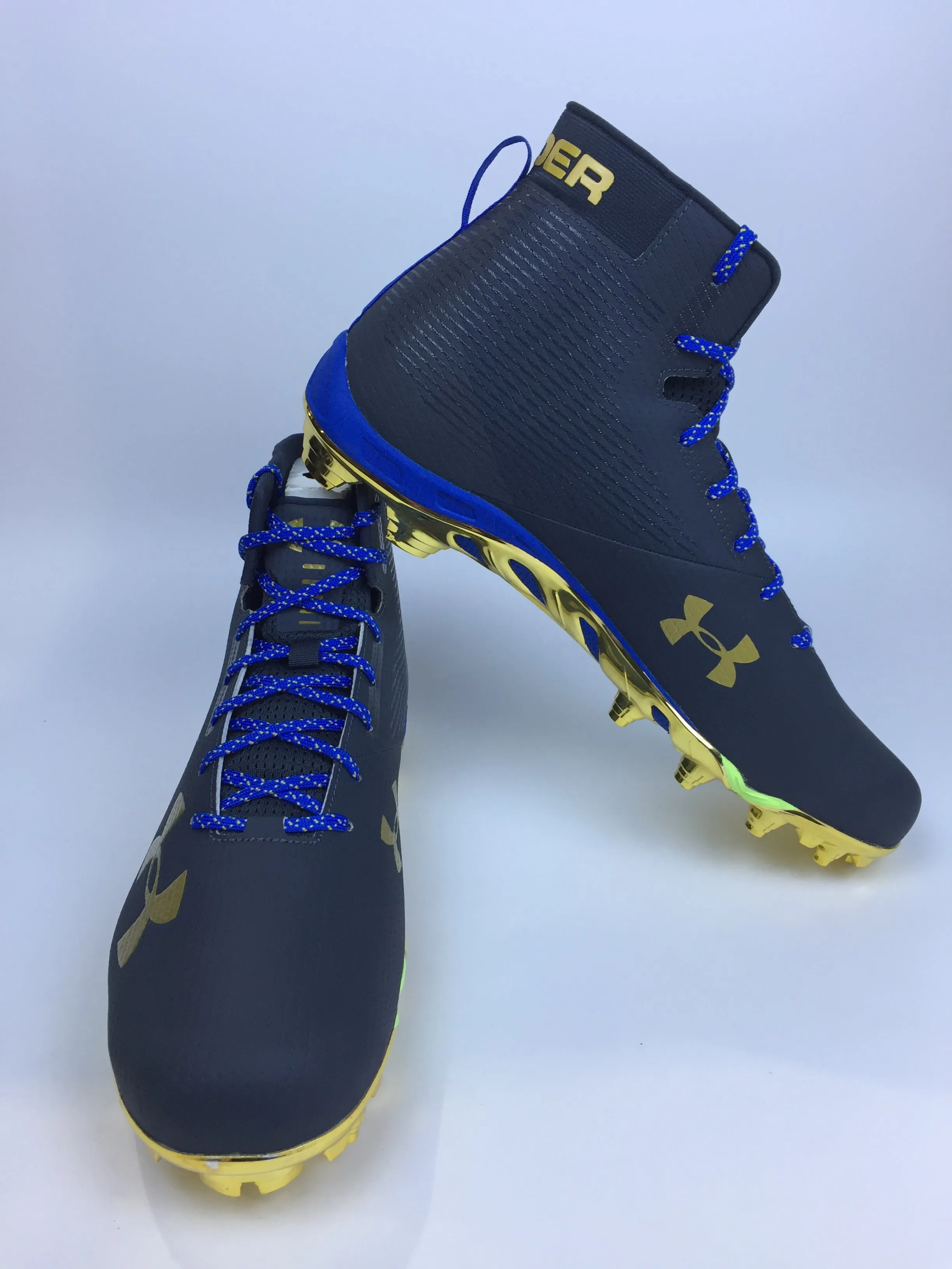 Under Armour Men Sport Cleats Size 18 Pair of Shoes