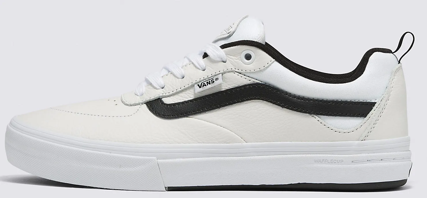 Vans - Kyle Walker Pro Shoes | White Black (Leather)