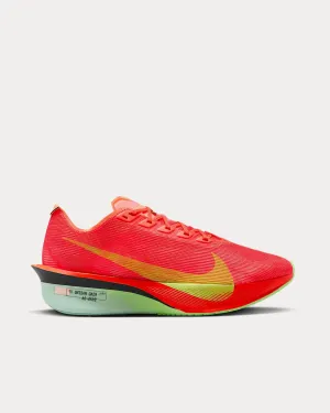 Vaporfly 4 Bright Crimson / Mint Foam / Cave Purple / Lime Blast Running Shoes