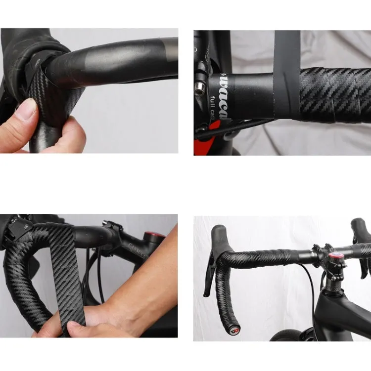 WEST BIKING Bicycle Breathable Non-Slip Handlebar Strap(Black)