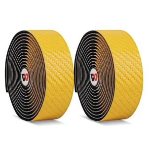WEST BIKING Bicycle Breathable Non-Slip Handlebar Strap(Yellow)