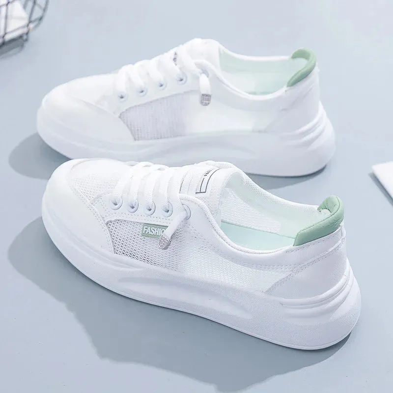 White Running Shoes