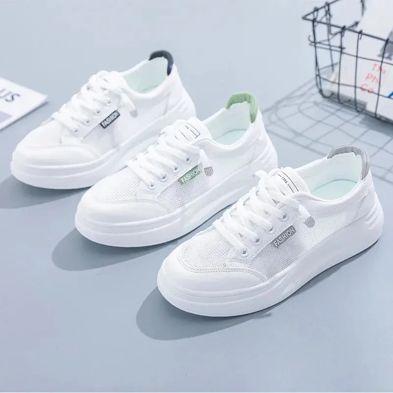 White Running Shoes