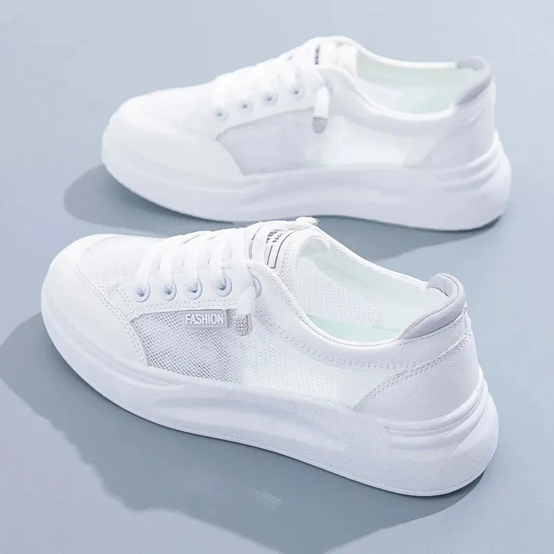 White Running Shoes