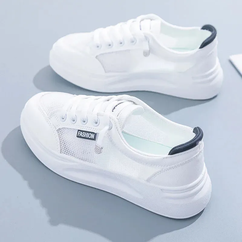 White Running Shoes