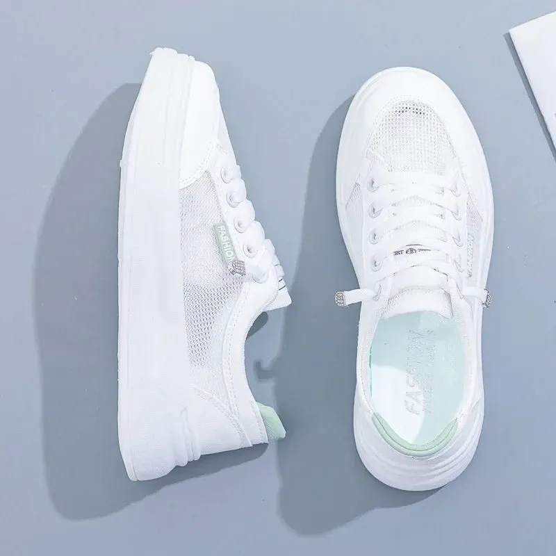 White Running Shoes